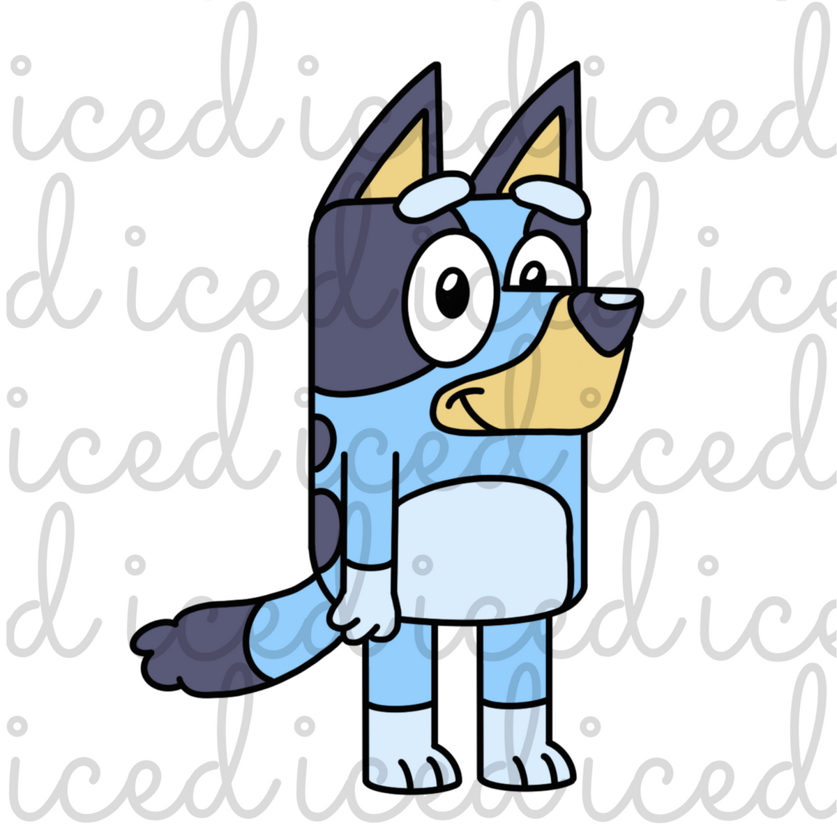 Bluey Cutter – Iced