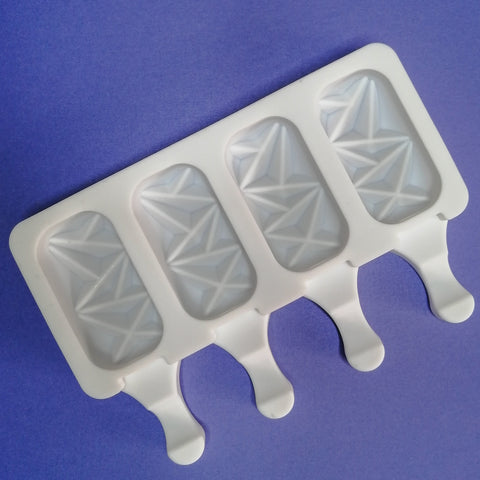 Silicone Diamond Gem Cakesicle Mould - Small