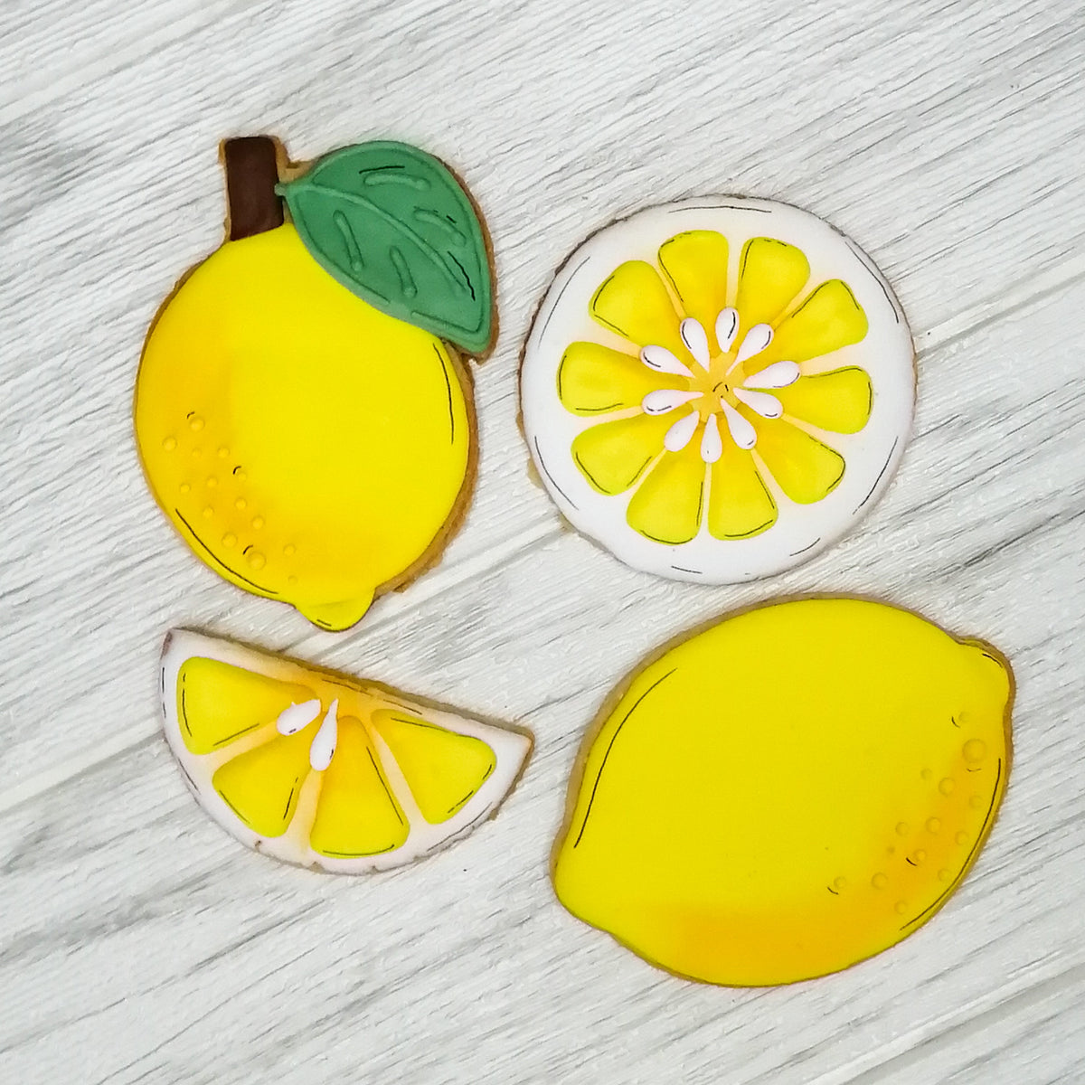 Lemon with Leaves v2- Cutter – The Sweet Designs Shoppe