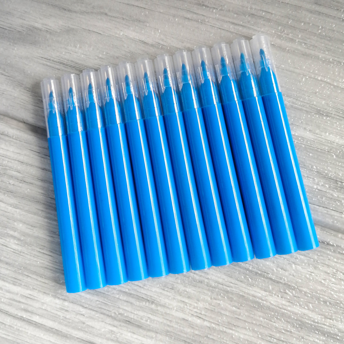 Mini Edible Markers LIGHT BLUE PACK OF 12 Iced