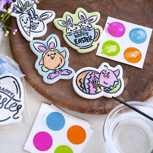 Cookie Countess PYO Paint Palettes - Pastel - Pack of 12