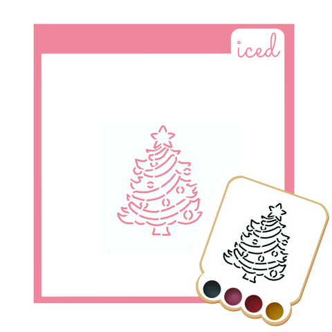 PYO Stencil - Christmas Tree