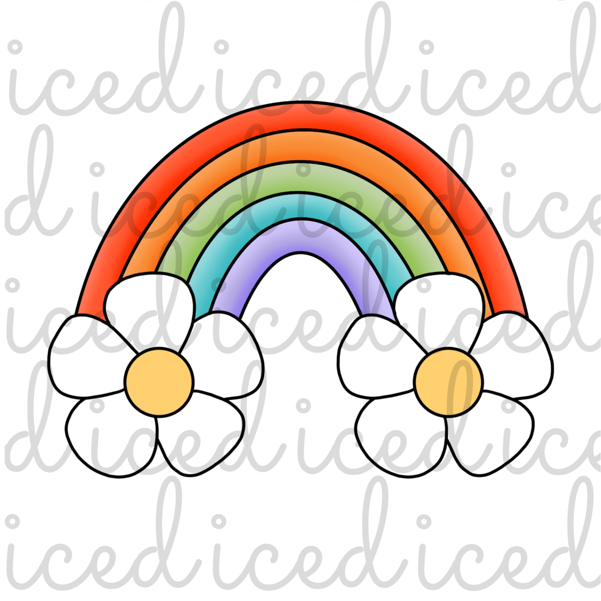 Daisy Rainbow Cutter