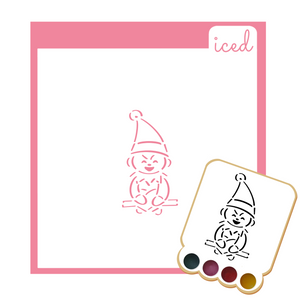 PYO Stencil - Christmas Elf