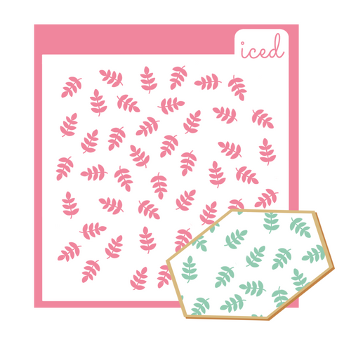 Background Stencil - Fern Leaf