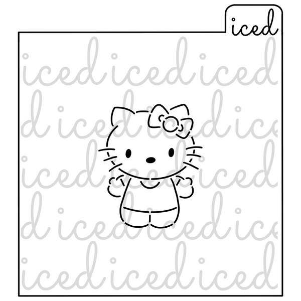 PYO Stencil - Hello Kitty