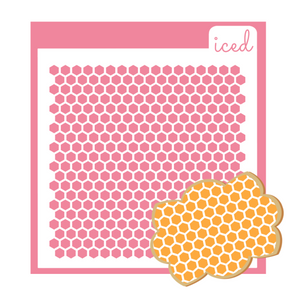 Background Stencil - Honeycomb