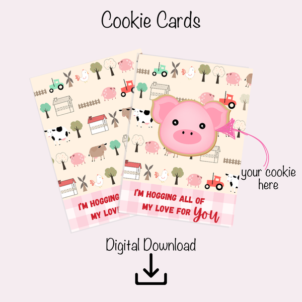 Cookie Card Digital Download - Hogging all my Love for You