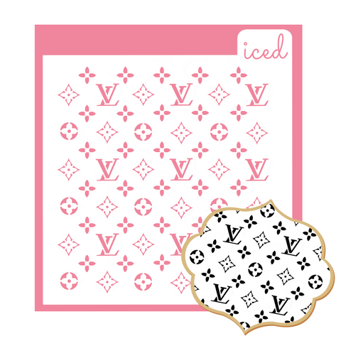 Background Stencil - Louis Vuitton