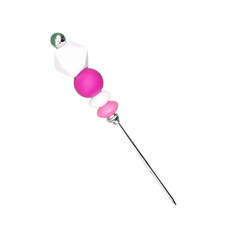Beaded Scribe Tool - Marshmallow Swirl