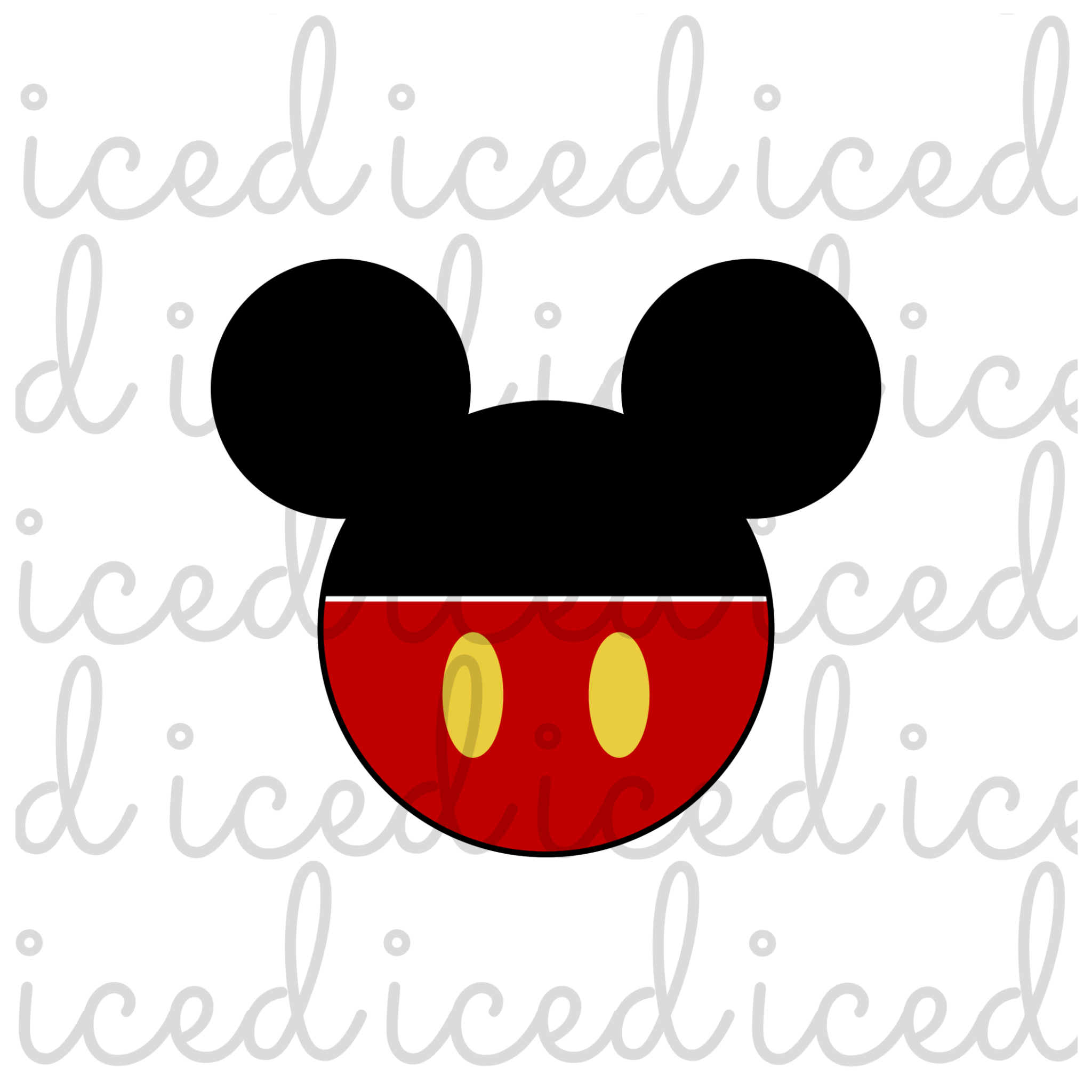 Mickey Mouse Head Cutter