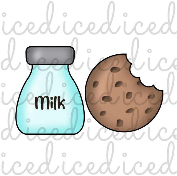 Mini Milk & Cookie Cutters