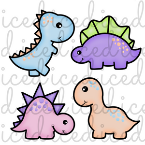 Mini Baby Dino Set of 4