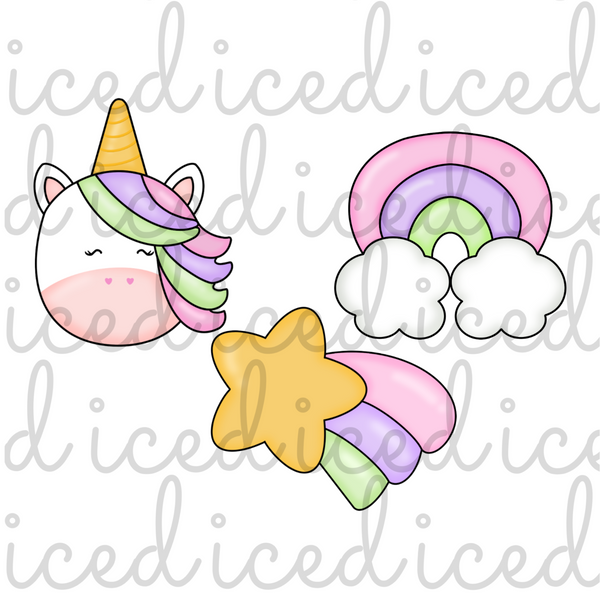 Mini Unicorn Cutters