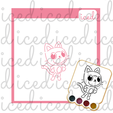PYO Stencil - Pandy Paws