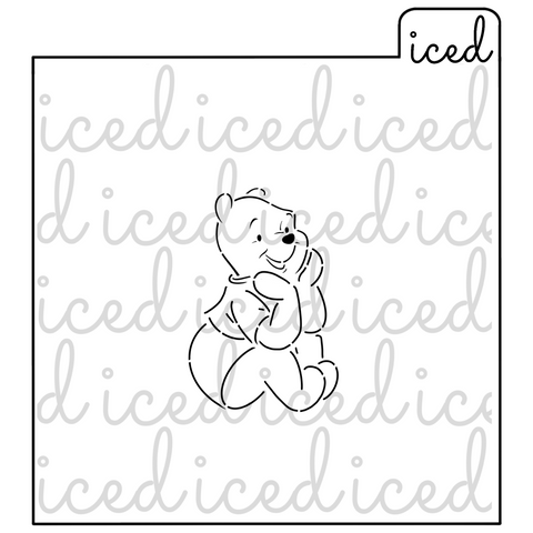 PYO Stencil - Pooh Bear