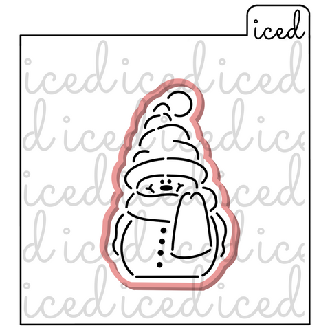 PYO Snowman Stencil and Cutter Set