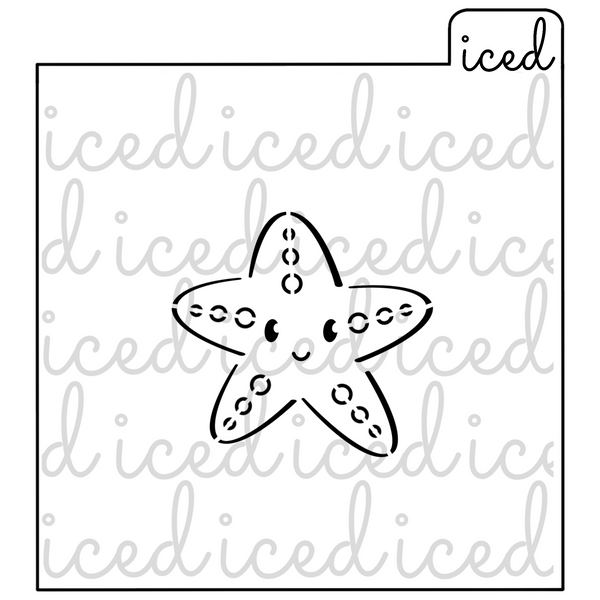 PYO Stencil - Starfish