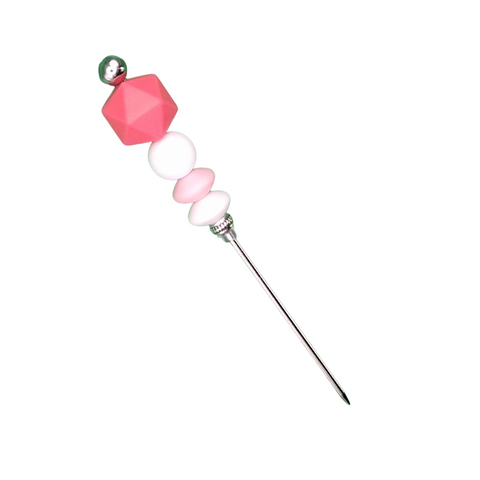 Beaded Scribe Tool - Strawberry Milkshake