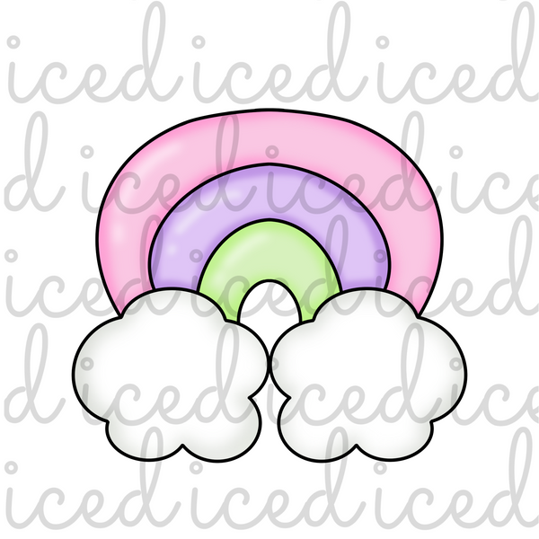 Rainbow Clouds Cutter