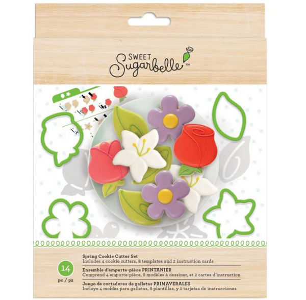 Sweet Sugarbelle Cookie Cutters Set Spring