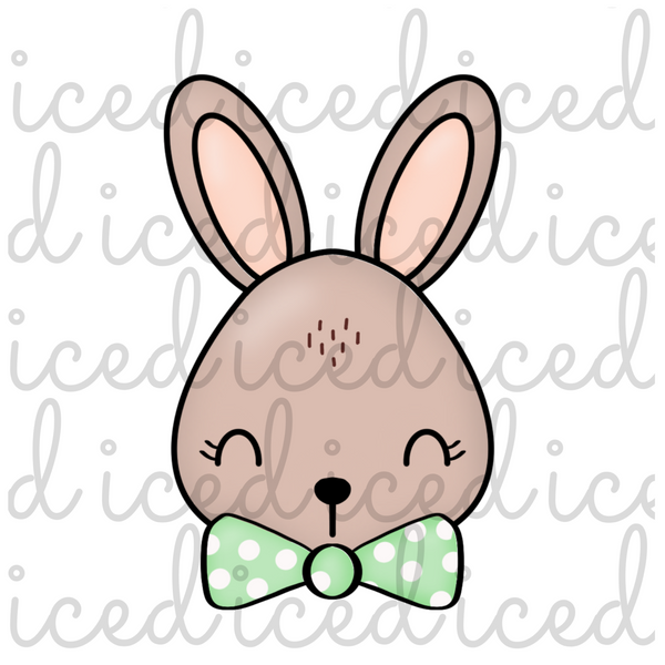 Bunny with Bowtie Cutter