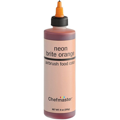 Chefmaster Airbrush - Neon Brite Orange 60ml
