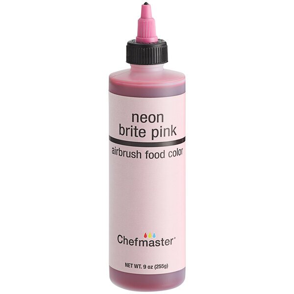 Chefmaster Airbrush - Neon Brite Pink 60ml