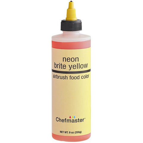 Chefmaster Airbrush - Neon Brite Yellow 60ml