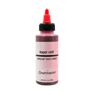 Chefmaster Airbrush - Super Red 60ml