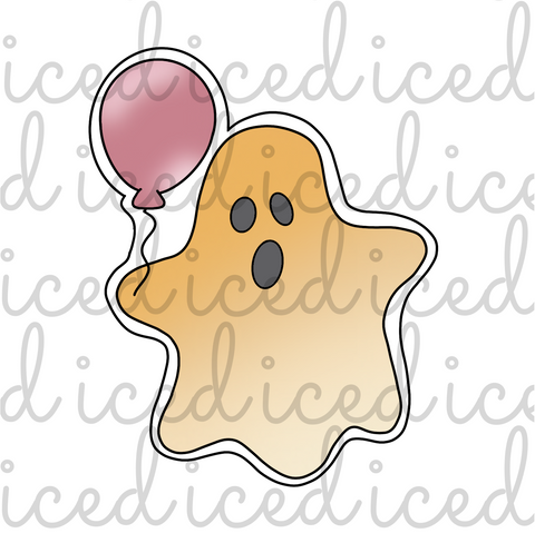 Ghost with Balloon Cutter