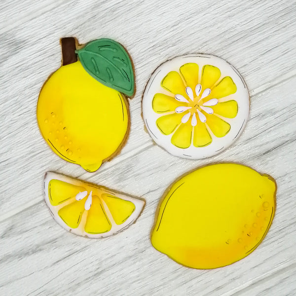 Lemon with Leaf Cutter