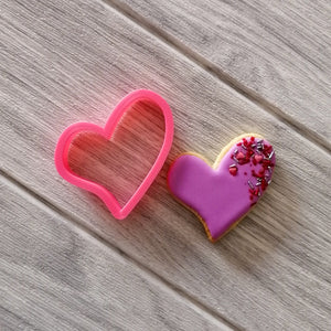 MINI Whimsical Heart Asymmetric Cutter