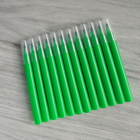 Mini Edible Markers - LIGHT GREEN PACK OF 12