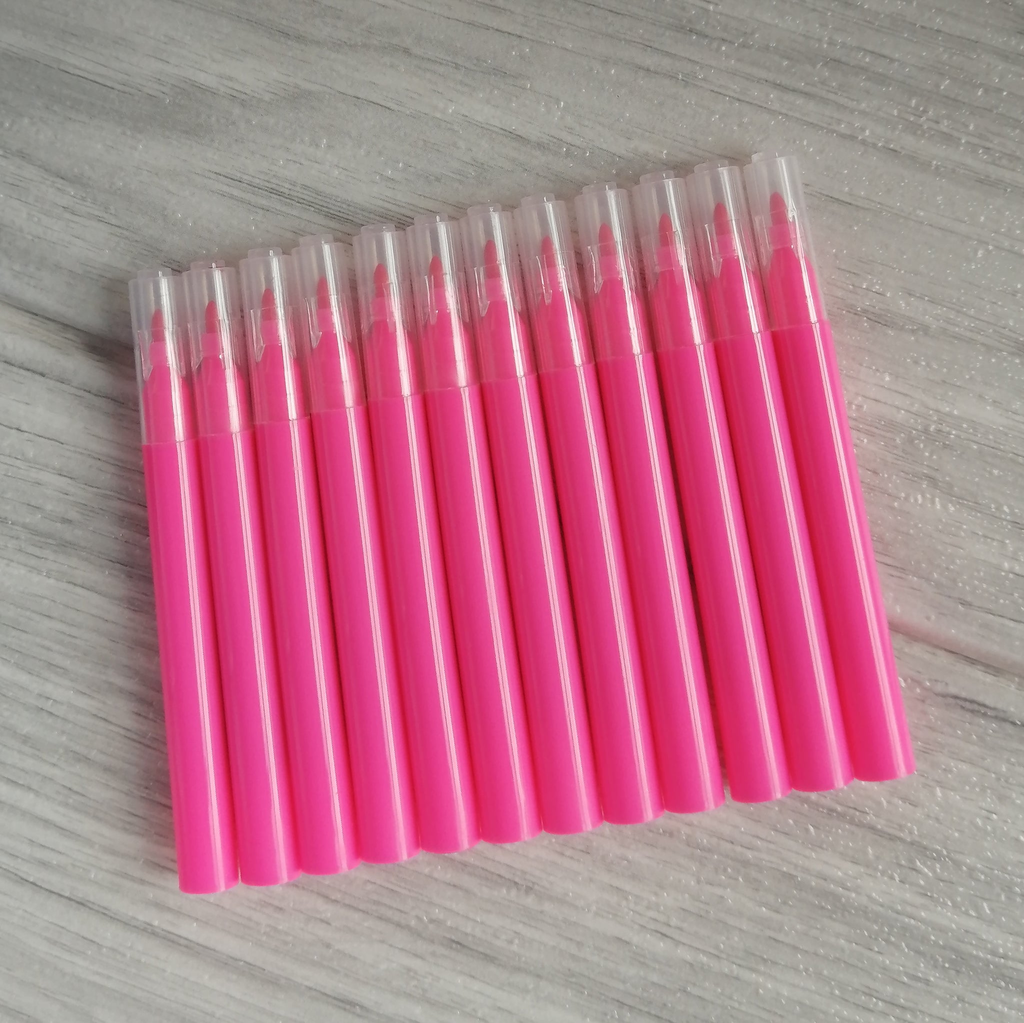 Mini Edible Markers - PINK PACK OF 12