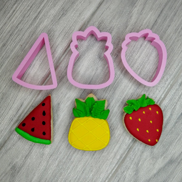 Mini Summer Fruits Cutters