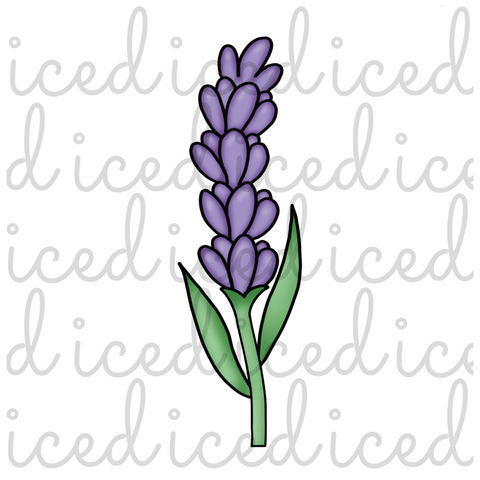 Tall Flower - Lavender Cutter
