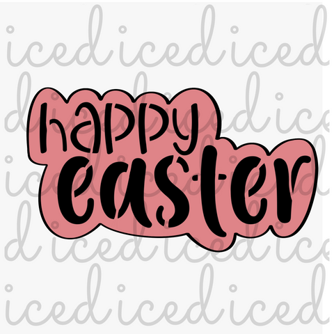 Happy Easter Cutter & Stencil Set
